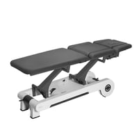 Camilla eléctrica de gama alta Naggura N'Run 7 EVO Black Pack. Con 7 secciones y 2 motores